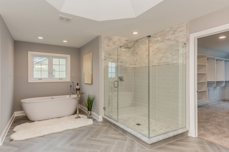 Wide Walk-in Shower